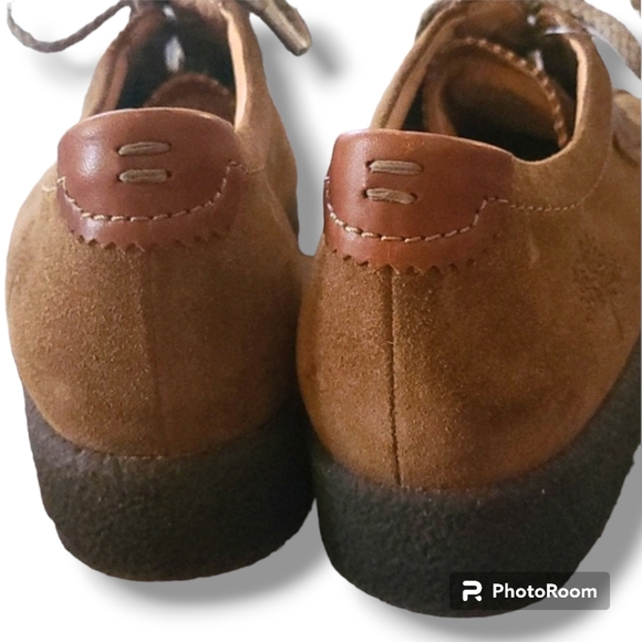 Mephisto Air-relax Tan Brown Leather Sneakers - Picture 5 of 11